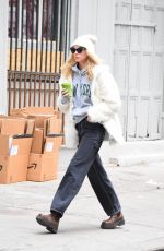 ELSA HOSK Out and About in New York 01/27/2020