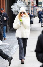 ELSA HOSK Out and About in New York 01/27/2020