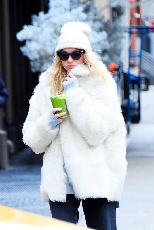 ELSA HOSK Out and About in New York 01/27/2020