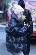 ELSA HOSK Out for Juice in New York 01/29/2020