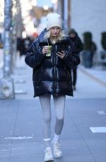 ELSA HOSK Out for Juice in New York 01/29/2020