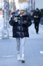 ELSA HOSK Out for Juice in New York 01/29/2020