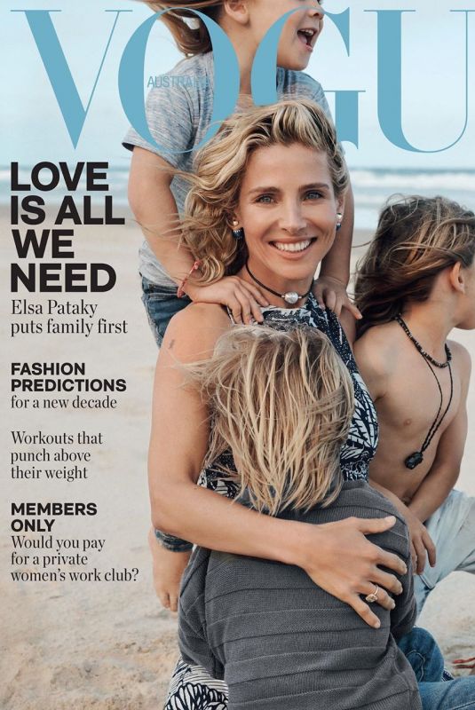 ELSA PATAKY in Vogue Magazine, Australia February 2020