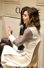 EMILIA CLARKE at Clinique Id Event with Global Brand Ambassador Emilia Clarke in London 01/24/2020