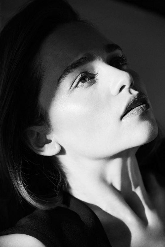 EMILIA CLARKE in Harper