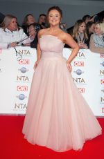 EMILY ATACK at National Television Awards 2020 in London 01/28/2020