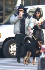 EMILY RATAJKOWSKI and Sebastian Bear McClard Out with Their Dog in New York 01/21/2020