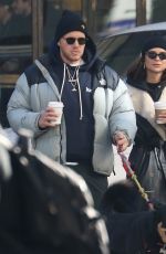 EMILY RATAJKOWSKI and Sebastian Bear McClard Out with Their Dog in New York 01/21/2020