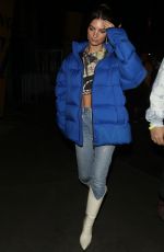EMILY RATAJKOWSKI Leaves Staples Center in Los Angeles 01/13/2020