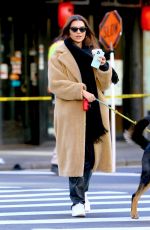 EMILY RATAJKOWSKI Out with Colombo in New York 01/29/2020