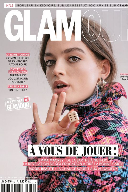 EMMA AMCKEY in Glamour Magazine, France December 2019/January 2020