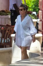 EMMA FORBES Out on the Beach in Barbados 12/24/2019