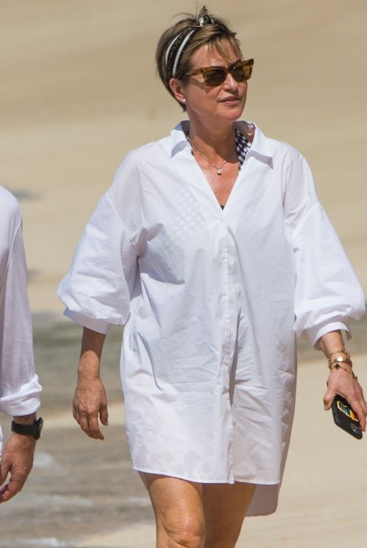 EMMA FORBES Out on the Beach in Barbados 12/24/2019