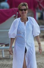 EMMA FORBES Out on the Beach in Barbados 12/27/2019