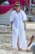 EMMA FORBES Out on the Beach in Barbados 12/27/2019