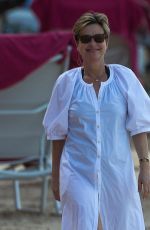 EMMA FORBES Out on the Beach in Barbados 12/27/2019