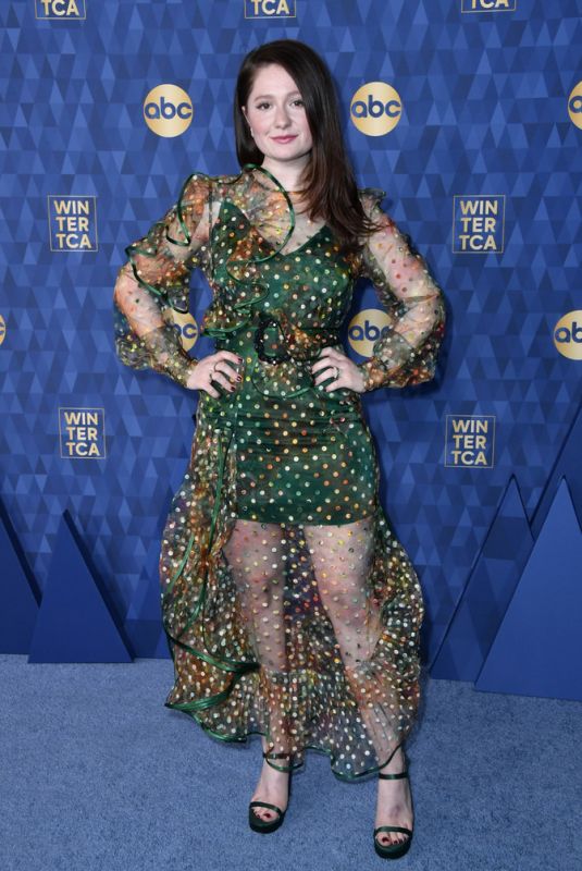EMMA KENNEY at ABC Television Winter TCA Press Tour in Pasadena 01/08/2020