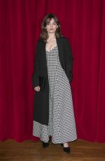 EMMA MACKEY at Ami Alexandre Mattiussi Fashion Show in Paris 01/14/2020