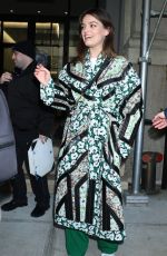 EMMA MACKEY Leaves BuzzFeed Studios in New York 01/21/2020