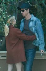 EMMA ROBERTS and Garrett Hedlund Kissing in Beverly Hills 01/08/2020