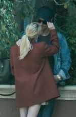 EMMA ROBERTS and Garrett Hedlund Kissing in Beverly Hills 01/08/2020