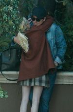 EMMA ROBERTS and Garrett Hedlund Kissing in Beverly Hills 01/08/2020