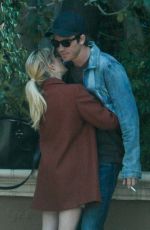 EMMA ROBERTS and Garrett Hedlund Kissing in Beverly Hills 01/08/2020
