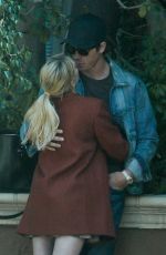 EMMA ROBERTS and Garrett Hedlund Kissing in Beverly Hills 01/08/2020