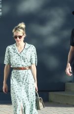 EMMA ROBERTS and Garrett Hedlund Out and About in Los Angeles 01/07/2020
