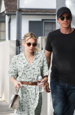 EMMA ROBERTS and Garrett Hedlund Out and About in Los Angeles 01/07/2020