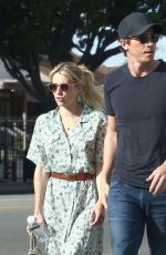 EMMA ROBERTS and Garrett Hedlund Out and About in Los Angeles 01/07/2020