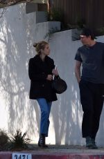 EMMA ROBERTS and Garrett Hedlund Out in Studio City 01/12/2020