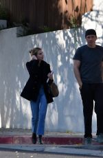EMMA ROBERTS and Garrett Hedlund Out in Studio City 01/12/2020
