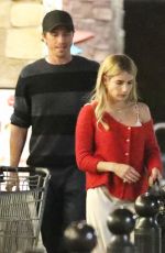 EMMA ROBERTS and Garrett Hedlund Out Shopping in Santa Monica 01/11/2020