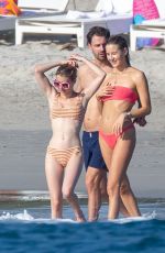 EMMA ROBERTS in Bikini at a Beach in Punta Mita 01/18/2020