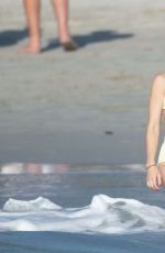 EMMA ROBERTS in Bikini at a Beach in Punta Mita 01/19/2020