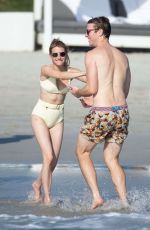 EMMA ROBERTS in Bikini at a Beach in Punta Mita 01/19/2020