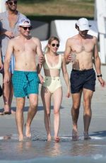 EMMA ROBERTS in Bikini at a Beach in Punta Mita 01/19/2020