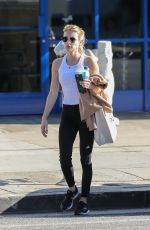 EMMA ROBERTS Leaves a Gym in West Hollywood 01/10/2020
