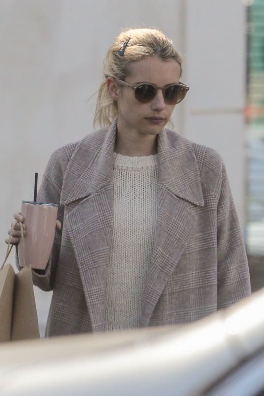 EMMA ROBERTS Out and About in Los Feliz 01/05/2020