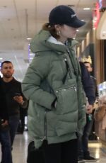 EMMA STONE Arrives at Athens International Airport 01/27/2020