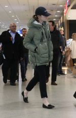 EMMA STONE Arrives at Athens International Airport 01/27/2020