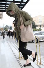EMMA STONE Arrives at Athens International Airport 01/27/2020