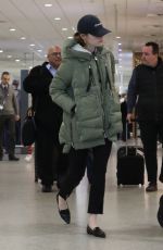 EMMA STONE Arrives at Athens International Airport 01/27/2020