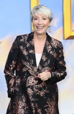 EMMA THOMPSON at Dolittle Special Screening at Cineworld Leicester Square in London 01/25/2020