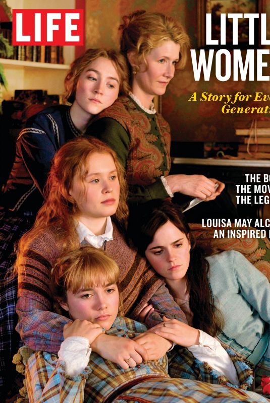 EMMA WATSON, FLORENCE PUGH, SAOIRSE RONAN and ELIZA SCANLEN in Life Bookazines, December 2019