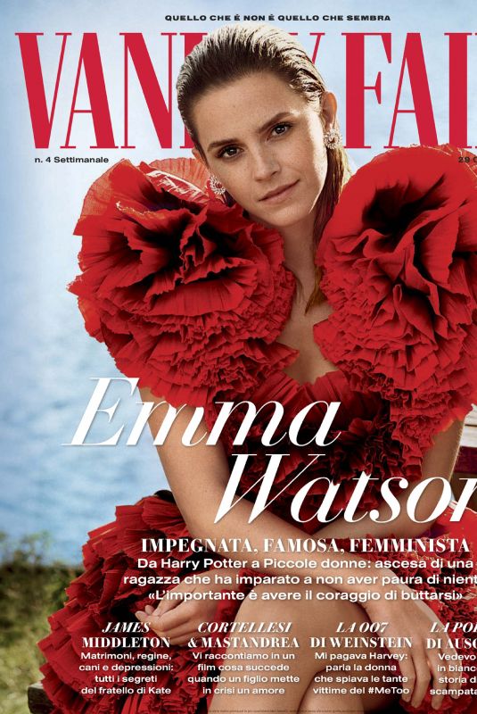 EMMA WATSON in Vanity Fair Magazine, Italy Jnuary 2020