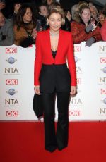 EMMA WILLIS at National Television Awards 2020 in London 01/28/2020