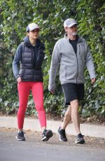 EMMANUELLE CHRIQUI Out Hikinig in Hollywood 01/20/2020