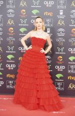 ESTER EXPOSITO at 34th Goya Cinema Awards 2020 in Madrid 01/25/2020